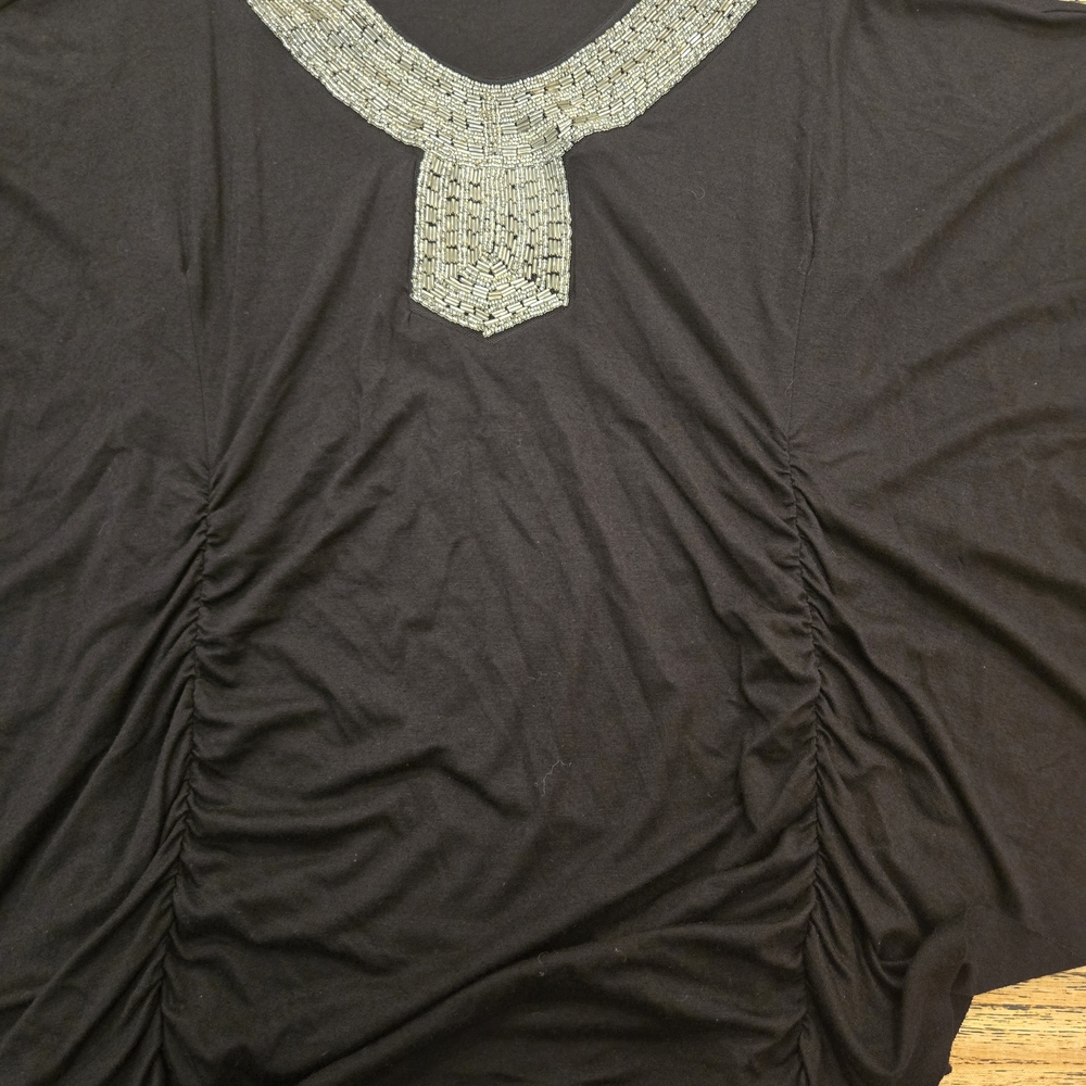 Black Embellished Women's‎ Top - Picture 6 of 7